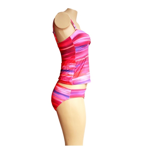 Ralph Lauren Ombre Ikat Tankini Set - Picture 2 of 3